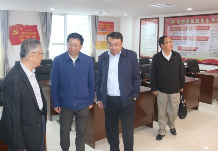 青海省副省長(zhǎng)、省國(guó)資委黨委書記、主任王黎明，蒞臨省物產(chǎn)集團(tuán)調(diào)研指導(dǎo)工作